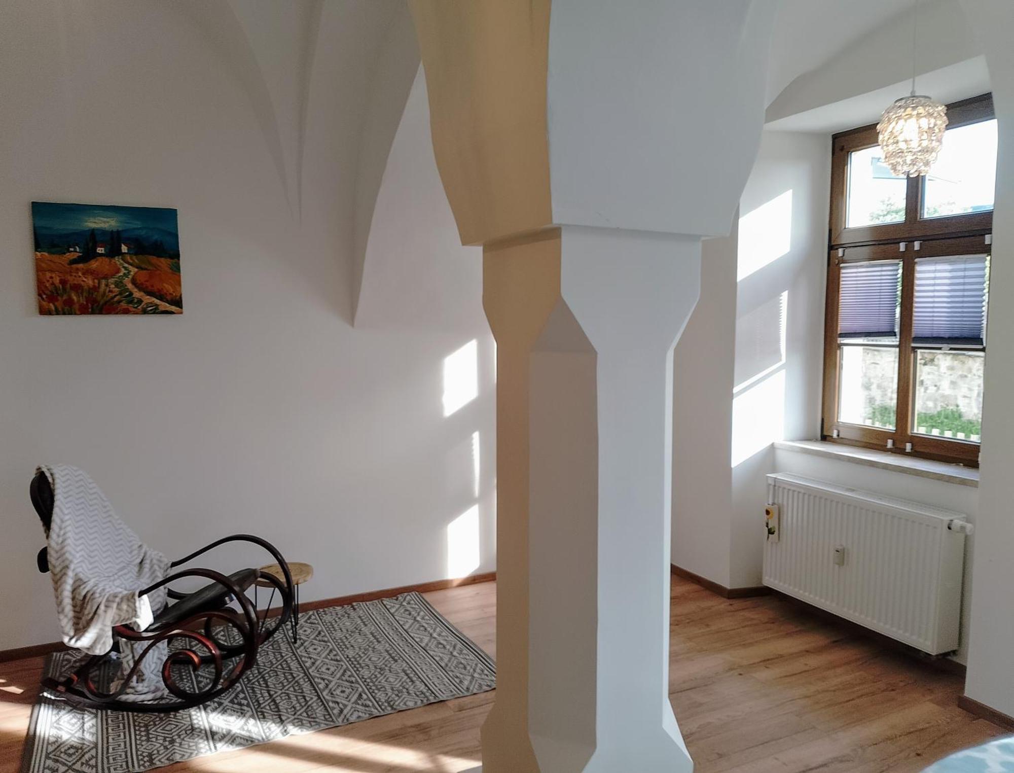 Ferienwohnung Im Rittergut Plohn 300 Meter Zum Freizeitpark Lengenfeld  Dış mekan fotoğraf