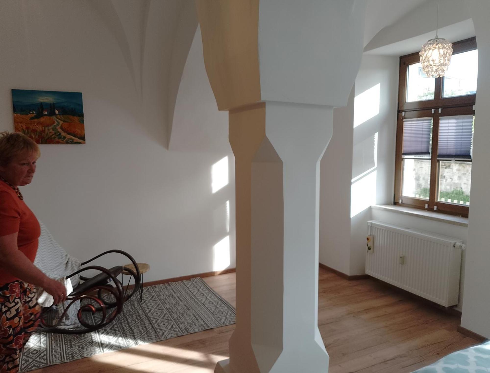 Ferienwohnung Im Rittergut Plohn 300 Meter Zum Freizeitpark Lengenfeld  Dış mekan fotoğraf